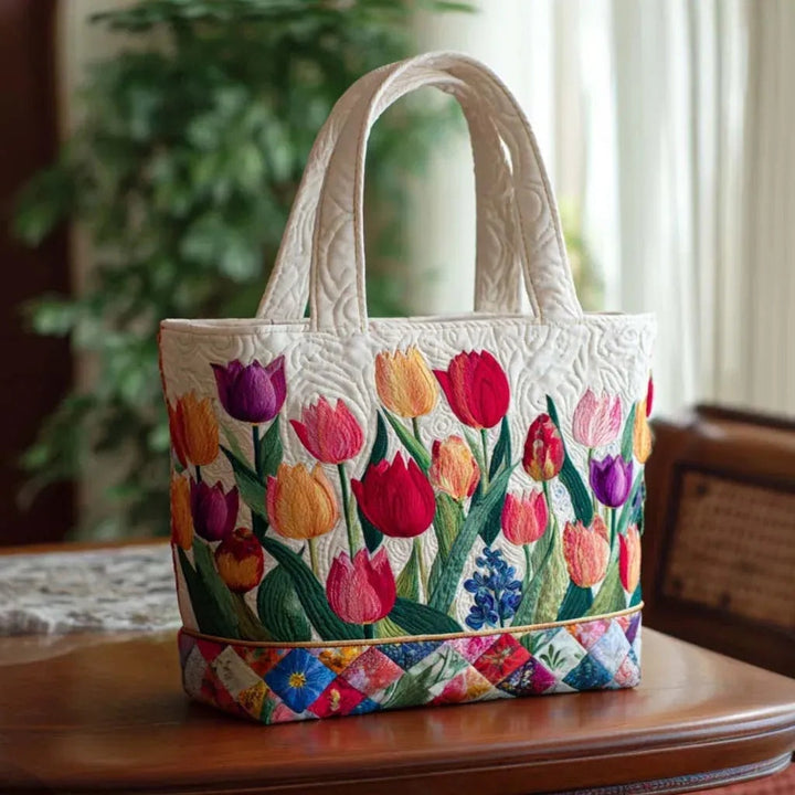 Adriana | Tote Bag Acolchoada Mulher Estampado Piano