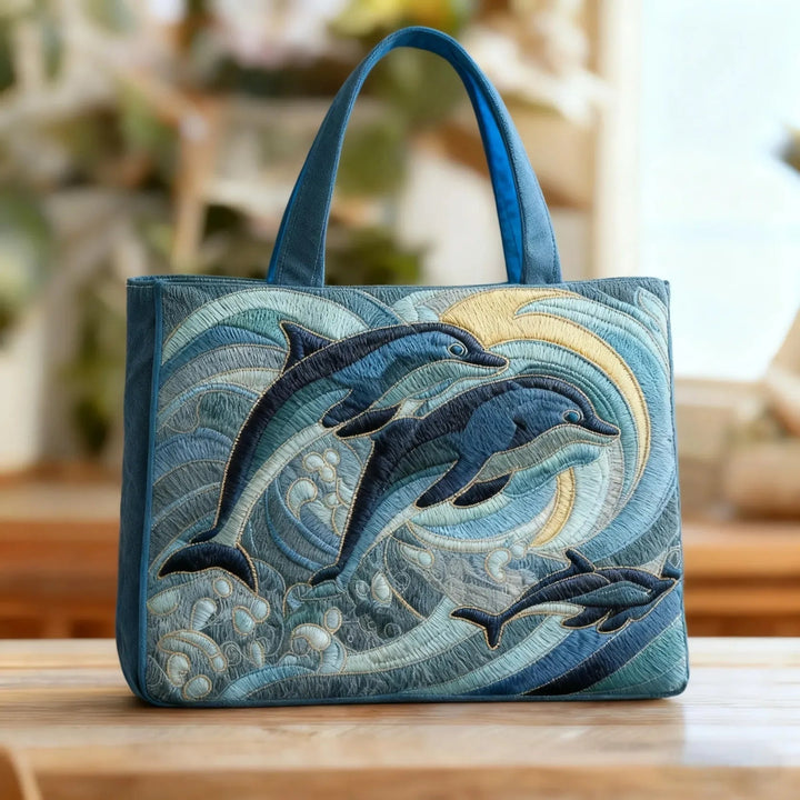 Adriana | Tote Bag Acolchoada Mulher Estampado Piano