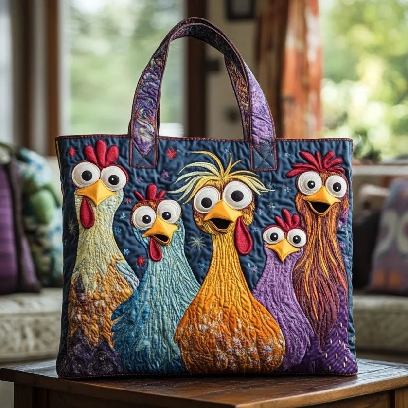 Adriana | Tote Bag Acolchoada Mulher Estampado Piano