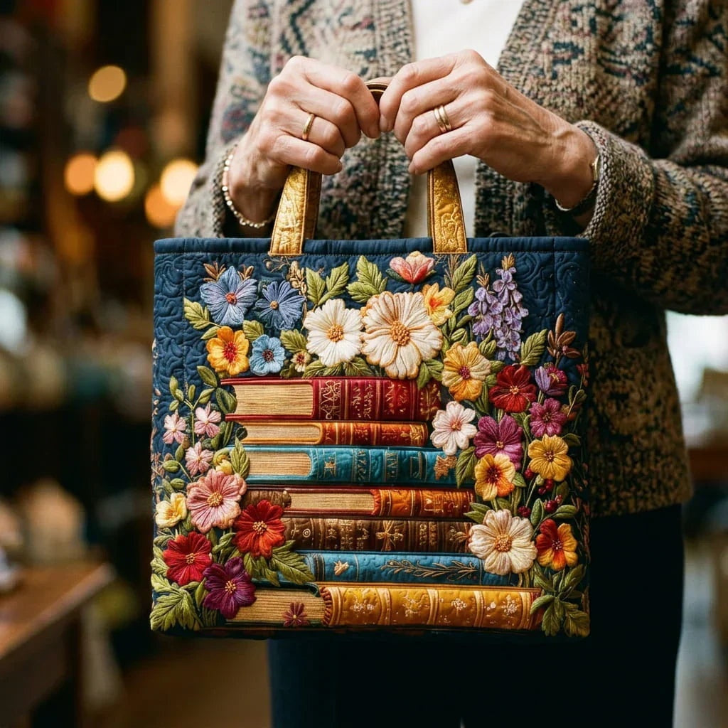 Adriana | Tote Bag Acolchoada Mulher Estampado Piano
