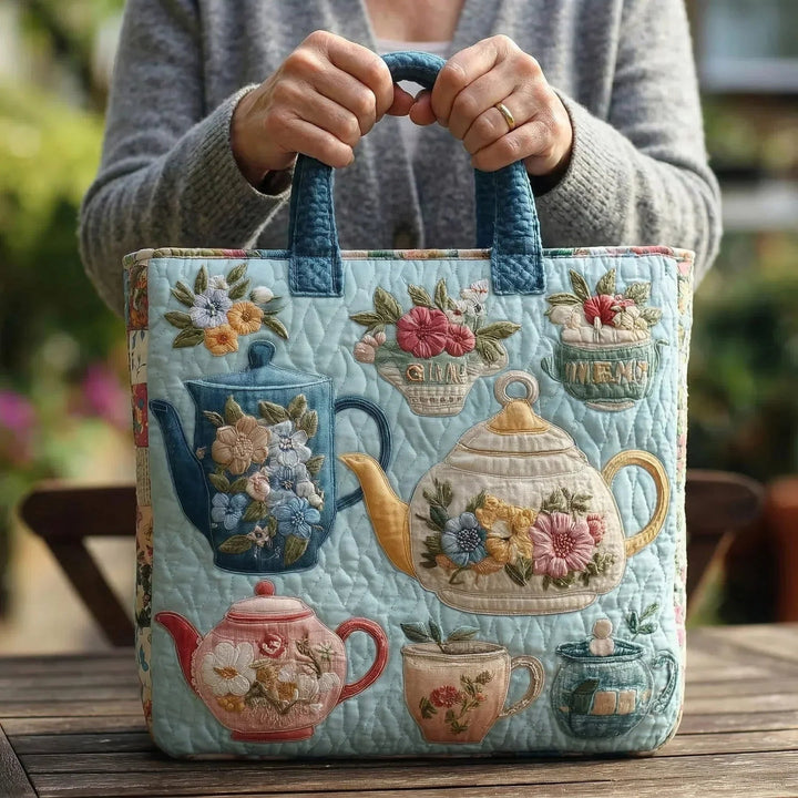 Adriana | Tote Bag Acolchoada Mulher Estampado Piano