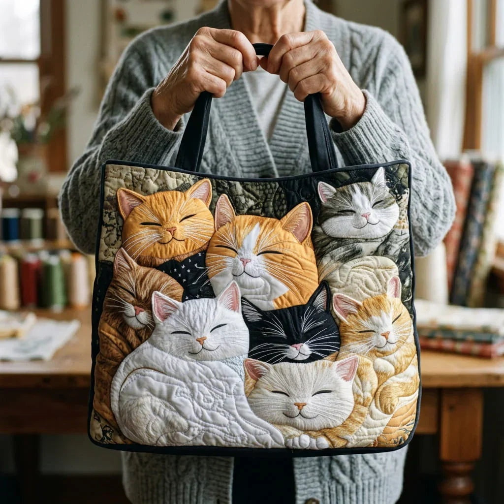 Adriana | Tote Bag Acolchoada Mulher Estampado Piano