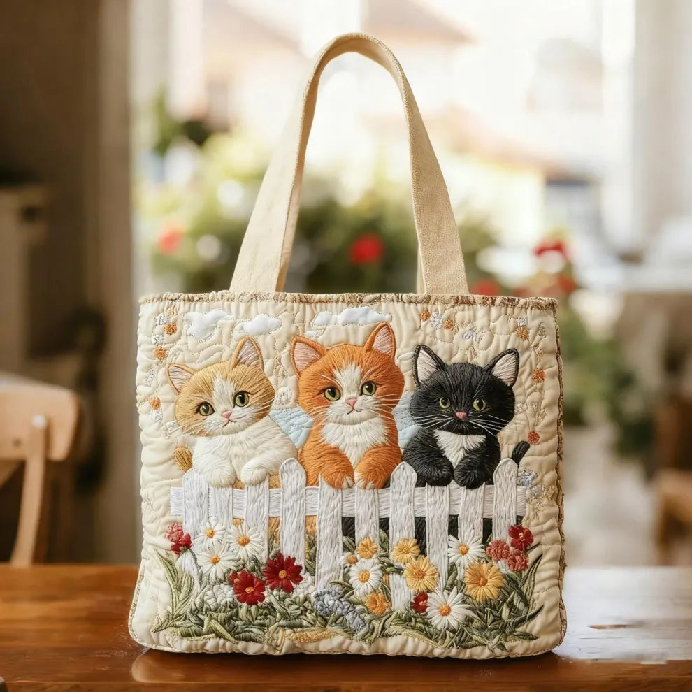 Adriana | Tote Bag Acolchoada Mulher Estampado Piano