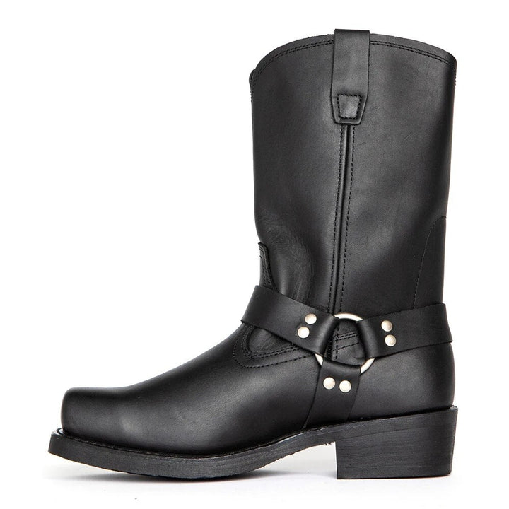 Afonso | Botas Cowboy de Couro Homem Cano Alto