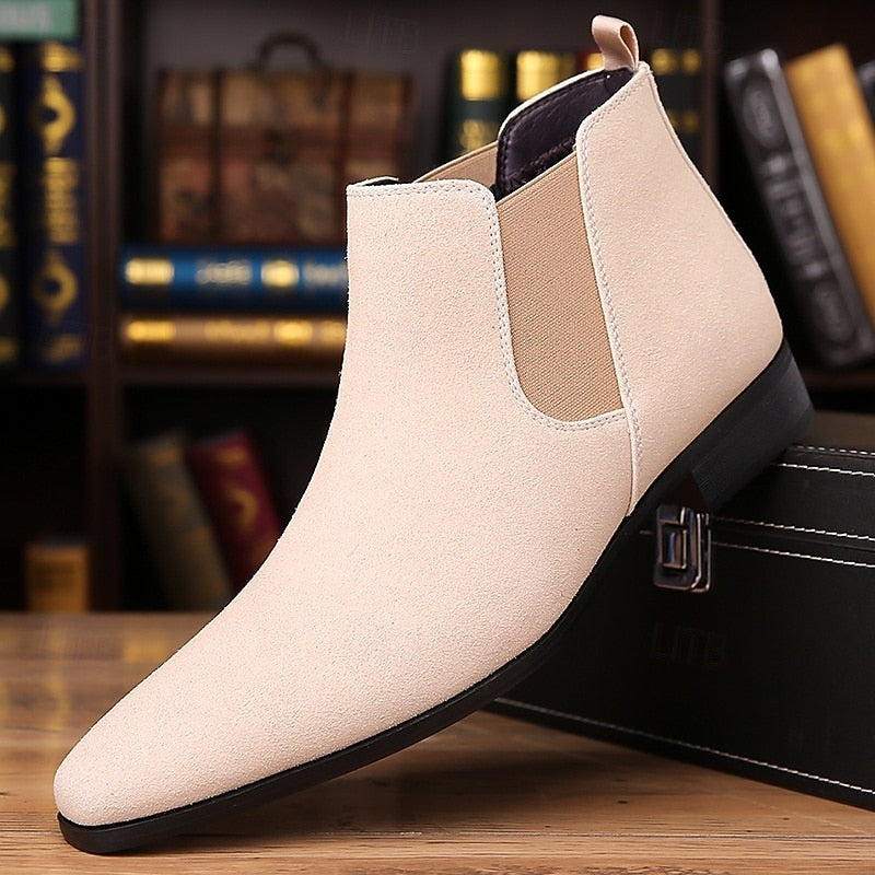 Afonso | Chelsea Boots de Camurça Homem Botas Chelsea