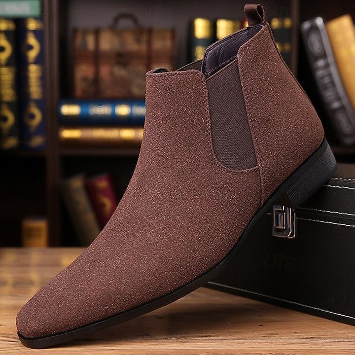 Afonso | Chelsea Boots de Camurça Homem Botas Chelsea