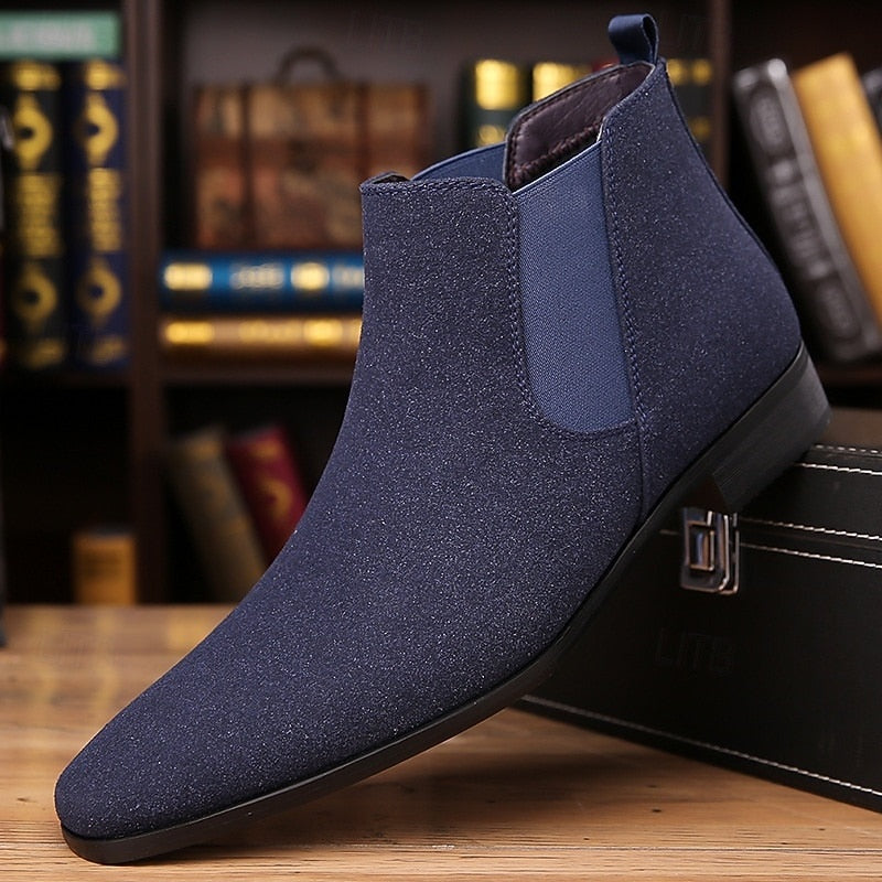 Afonso | Chelsea Boots de Camurça Homem Botas Chelsea