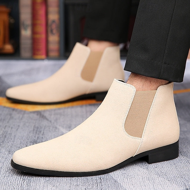 Afonso | Chelsea Boots de Camurça Homem Botas Chelsea