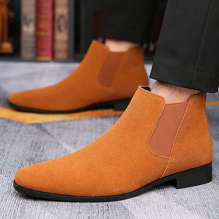 Afonso | Chelsea Boots de Camurça Homem Botas Chelsea