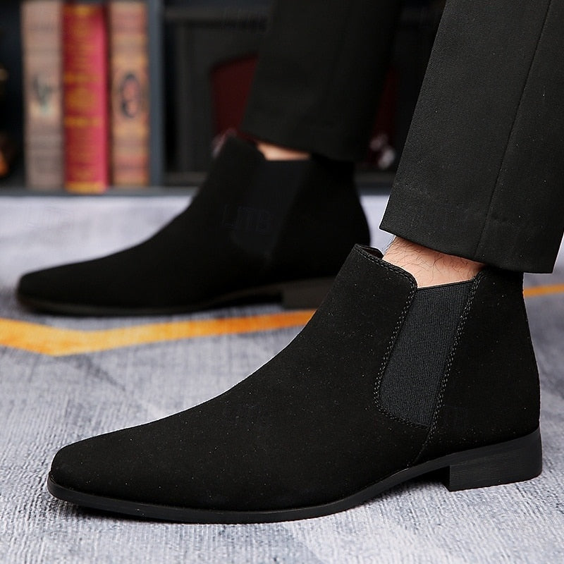 Afonso | Chelsea Boots de Camurça Homem Botas Chelsea