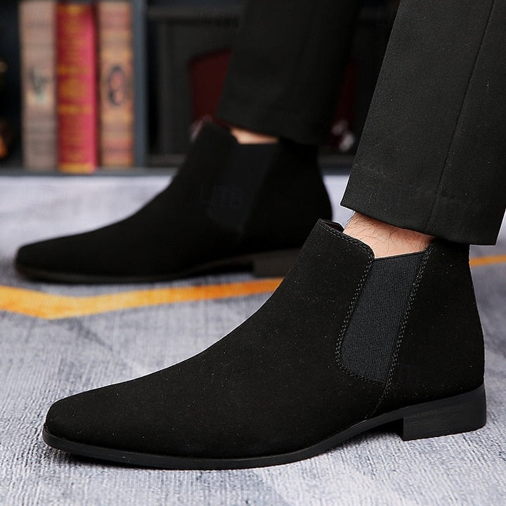 Afonso | Chelsea Boots de Camurça Homem Botas Chelsea