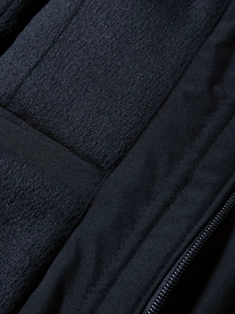 Afonso | Parka Impermeável Homem com Capuz Forro Polar