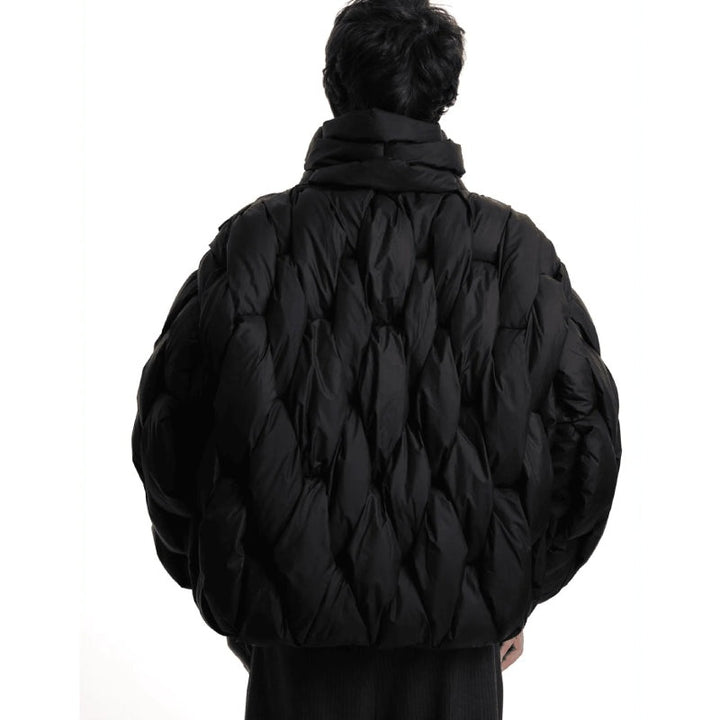 Alexandra | Puffer Jacket Acolchoado Oversized Mulher Gola Alta