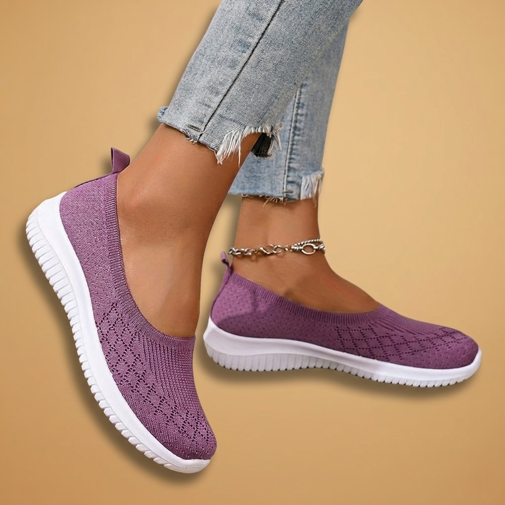 Alice | Sapatilhas Slip-On Mulher Ortopédicas