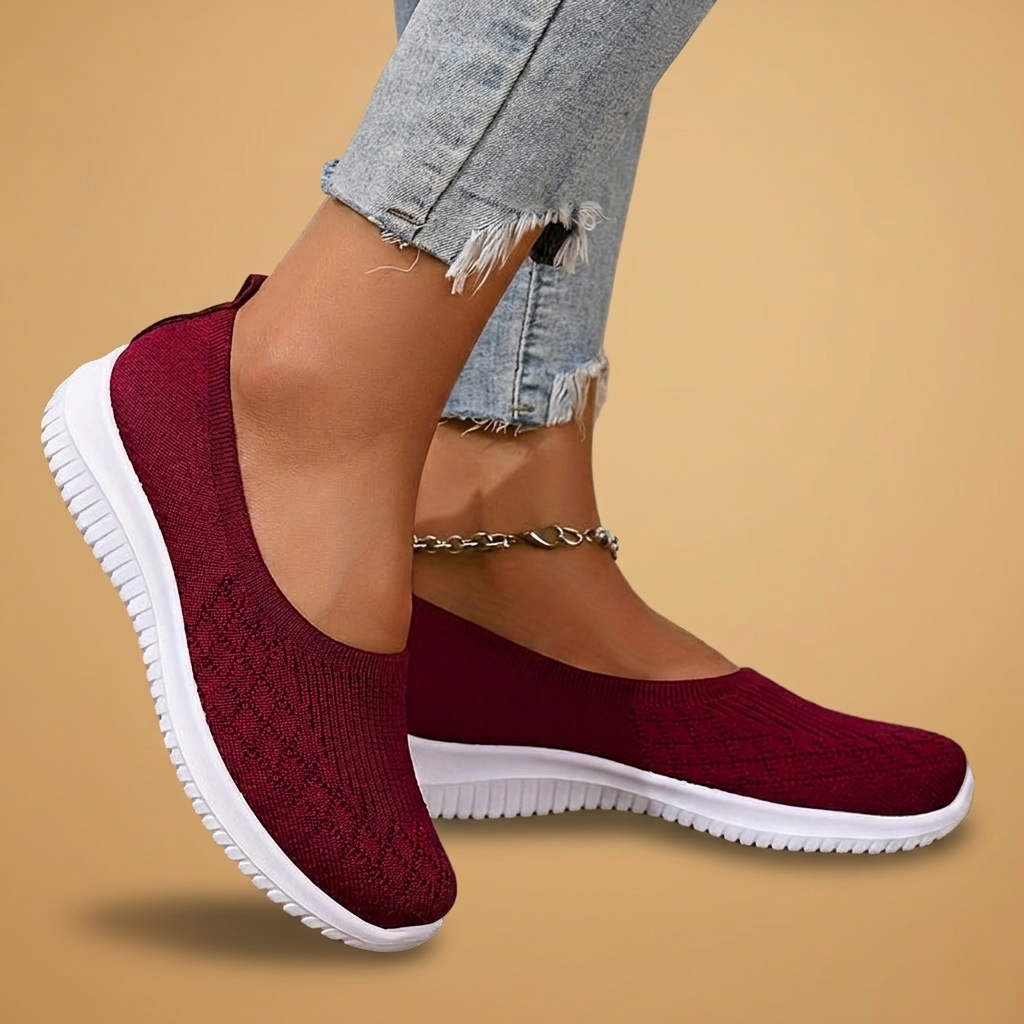 Alice | Sapatilhas Slip-On Mulher Ortopédicas