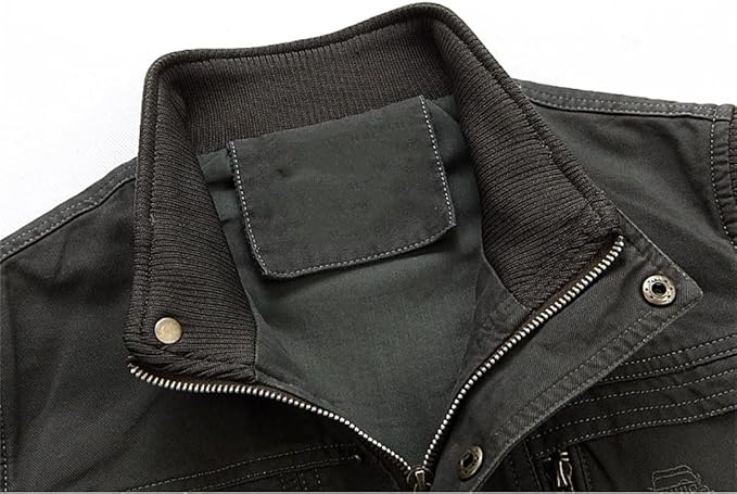 Álvaro | Colete Homem Múltiplos Bolsos Estilo Militar