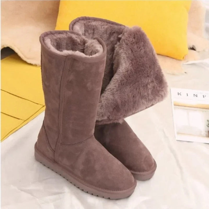 Ana | Botas de Inverno Mulher Cano Alto Forro Pelo