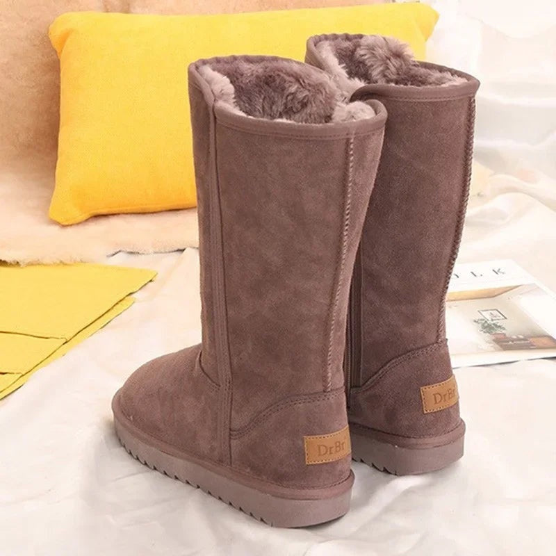 Ana | Botas de Inverno Mulher Cano Alto Forro Pelo