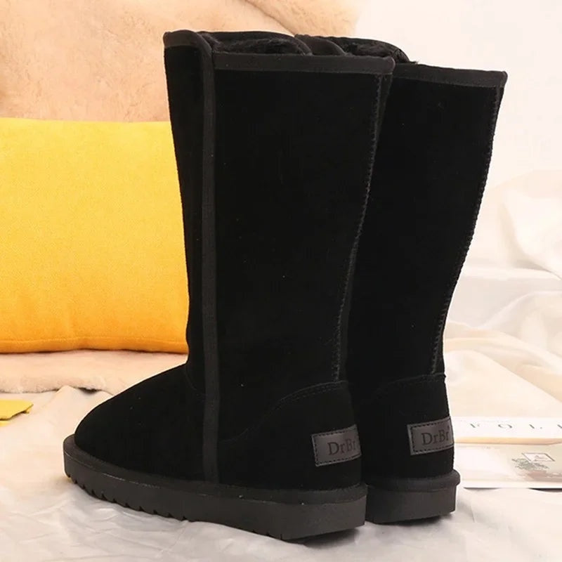 Ana | Botas de Inverno Mulher Cano Alto Forro Pelo