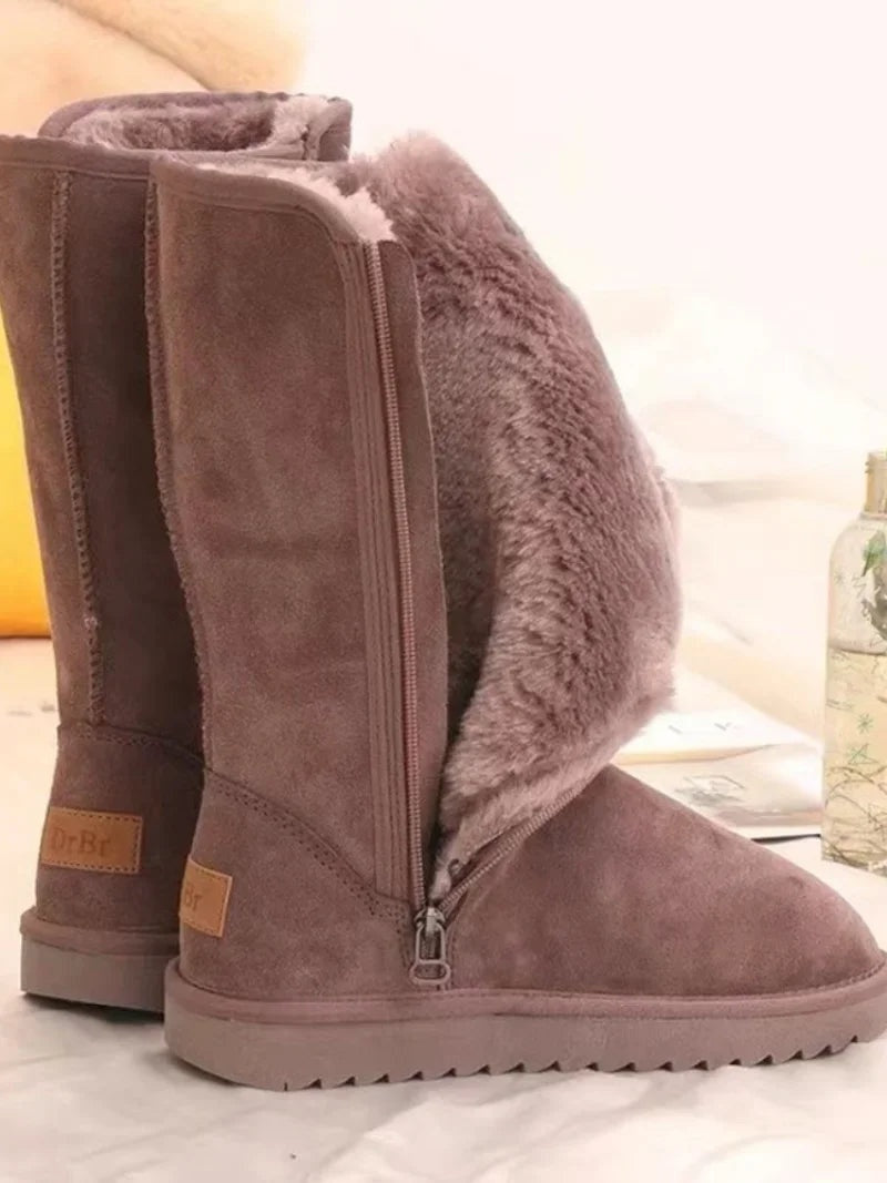 Ana | Botas de Inverno Mulher Cano Alto Forro Pelo