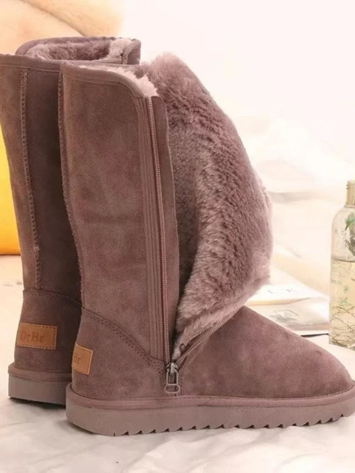Ana | Botas de Inverno Mulher Cano Alto Forro Pelo