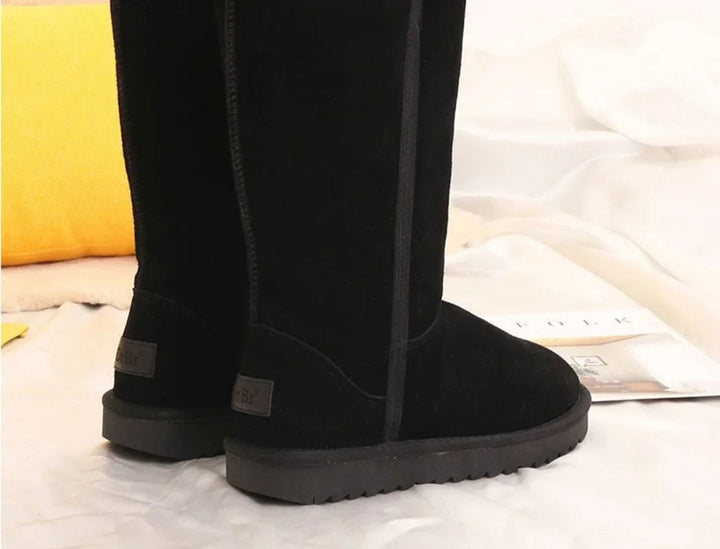 Ana | Botas de Inverno Mulher Cano Alto Forro Pelo