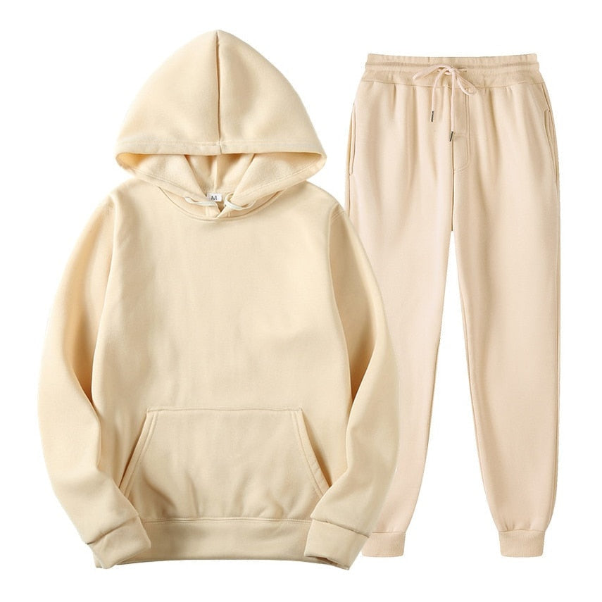 Ana | Conjunto Desportivo Mulher Hoodie e Calças de Jogging