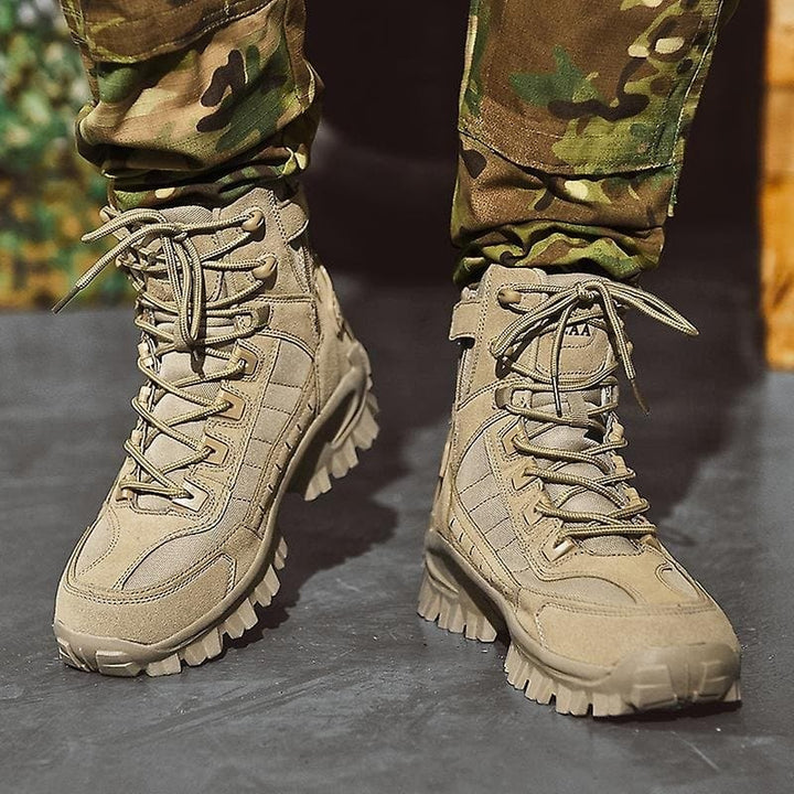 André | Botas de Segurança Homem Camurça Cano Médio