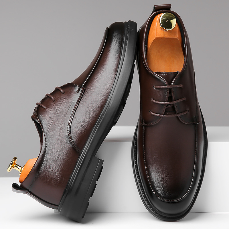 André | Sapatos Oxford de Couro Homem com Atacadores