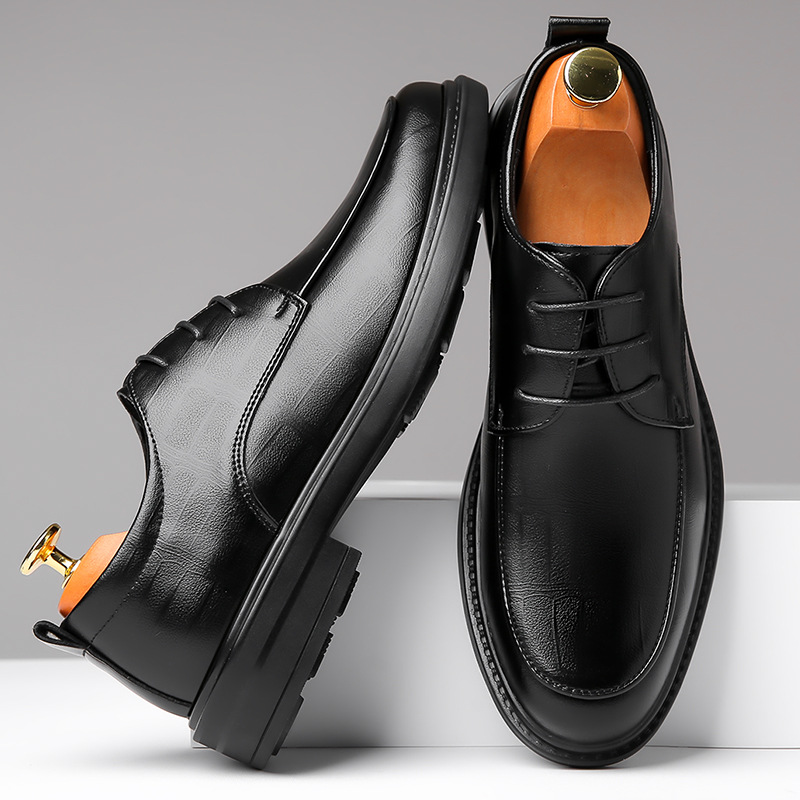 André | Sapatos Oxford de Couro Homem com Atacadores