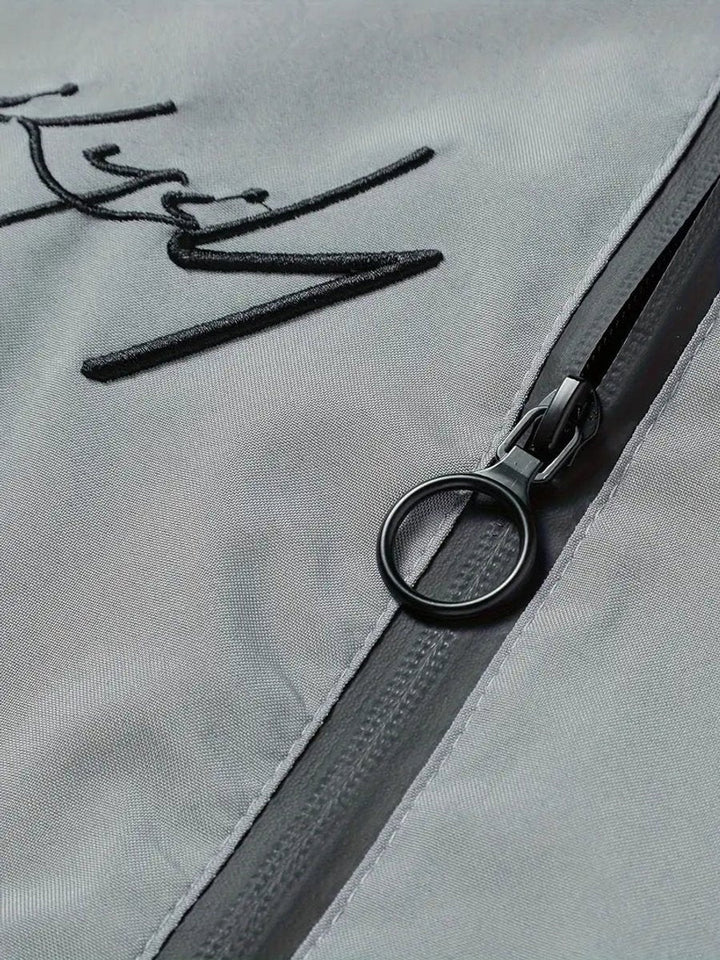 Bernardo | Bomber Homem Poliéster Gola Baseball Fecho Zip