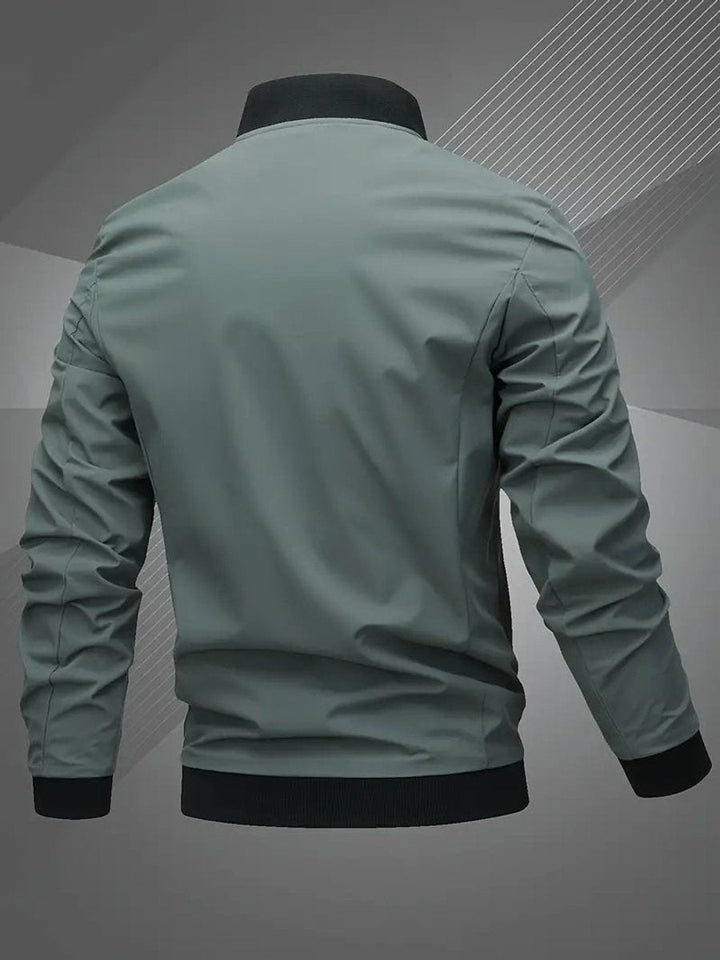 Bernardo | Bomber Homem Poliéster Gola Baseball Fecho Zip
