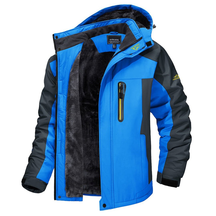 Bernardo | Casaco Softshell Homem Forrado Polar com Capuz
