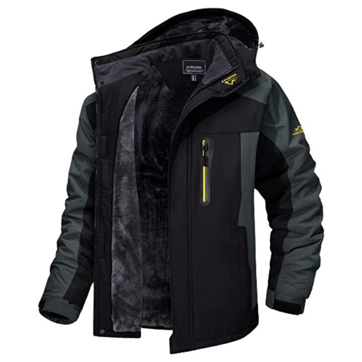 Bernardo | Casaco Softshell Homem Forrado Polar com Capuz