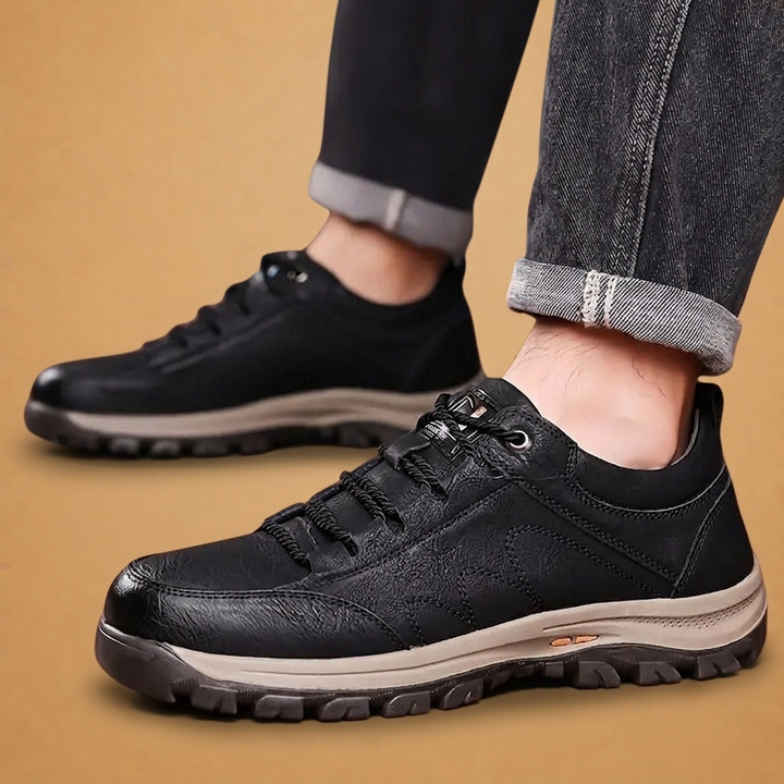 Bernardo | Sapatos Derby de Couro Homem Sola Anti-deslizante