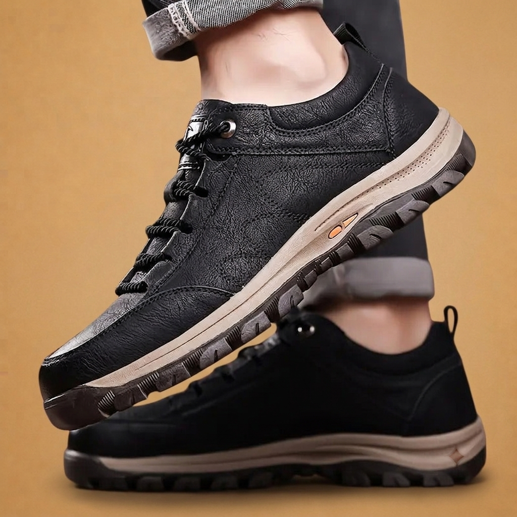 Bernardo | Sapatos Derby de Couro Homem Sola Anti-deslizante