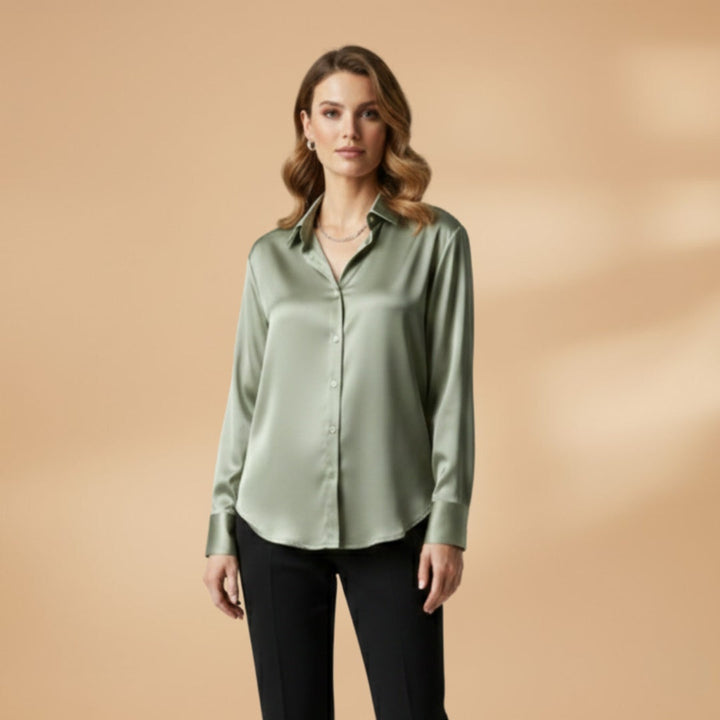 Paula | Blusa Camiseira Manga Comprida Mulher Sedosa