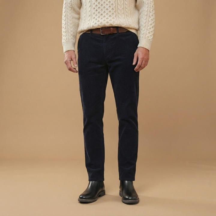 Botins Chelsea Homem Couro Vegan Elástico Lateral