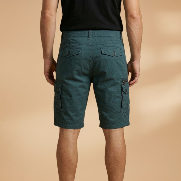 Tomás | Calças Cargo Curtas Homem Múltiplos Bolsos