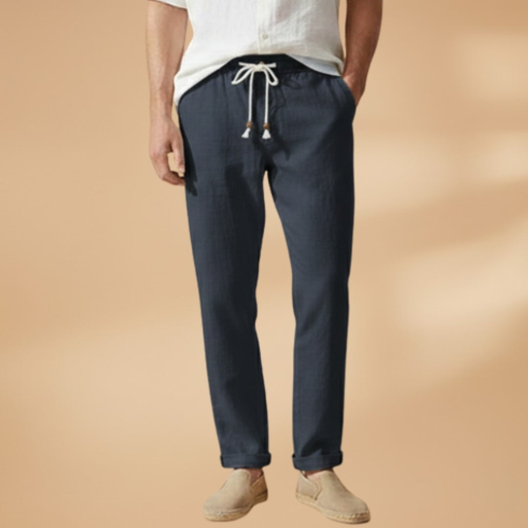 Gonçalo | Calças Chino Cordão Homem Corte Slim