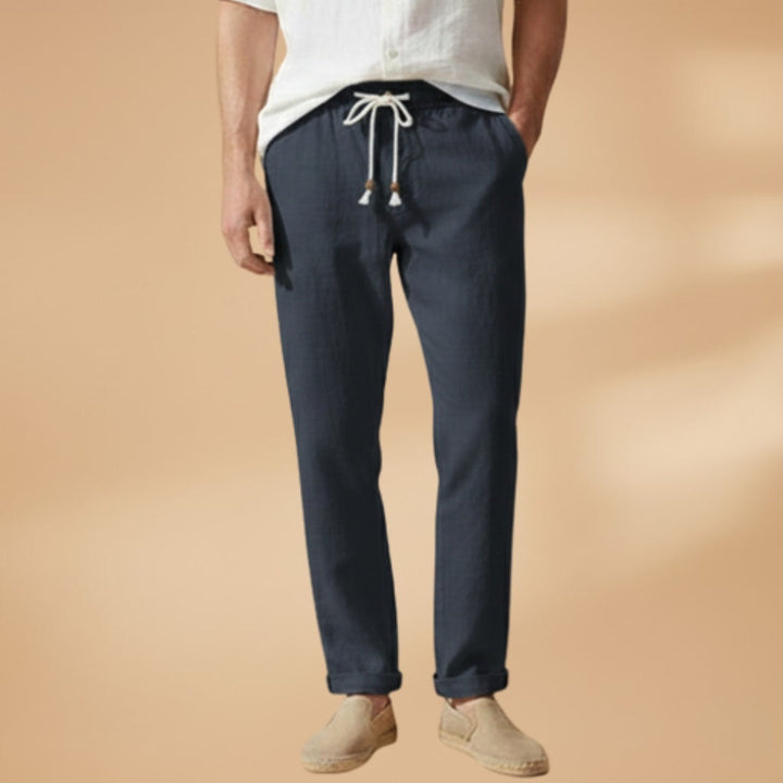 Gonçalo | Calças Chino Cordão Homem Corte Slim