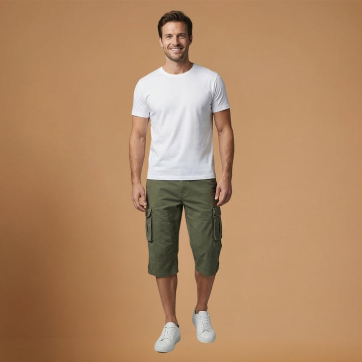 Bruno | Calções Cargo Homem Bolsos Laterais