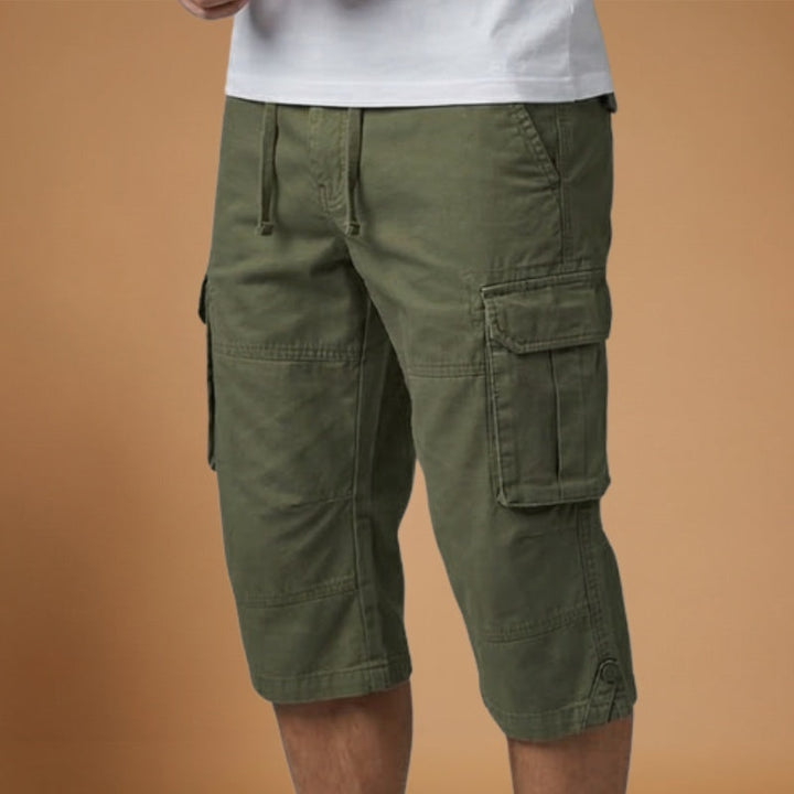 Bruno | Calções Cargo Homem Bolsos Laterais