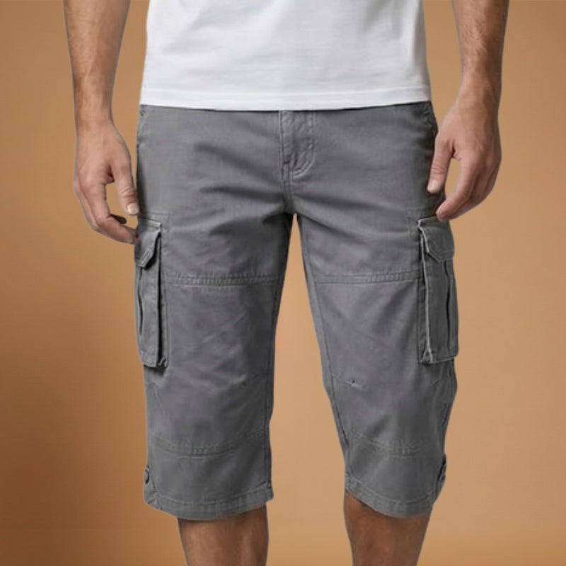 Bruno | Calções Cargo Homem Bolsos Laterais