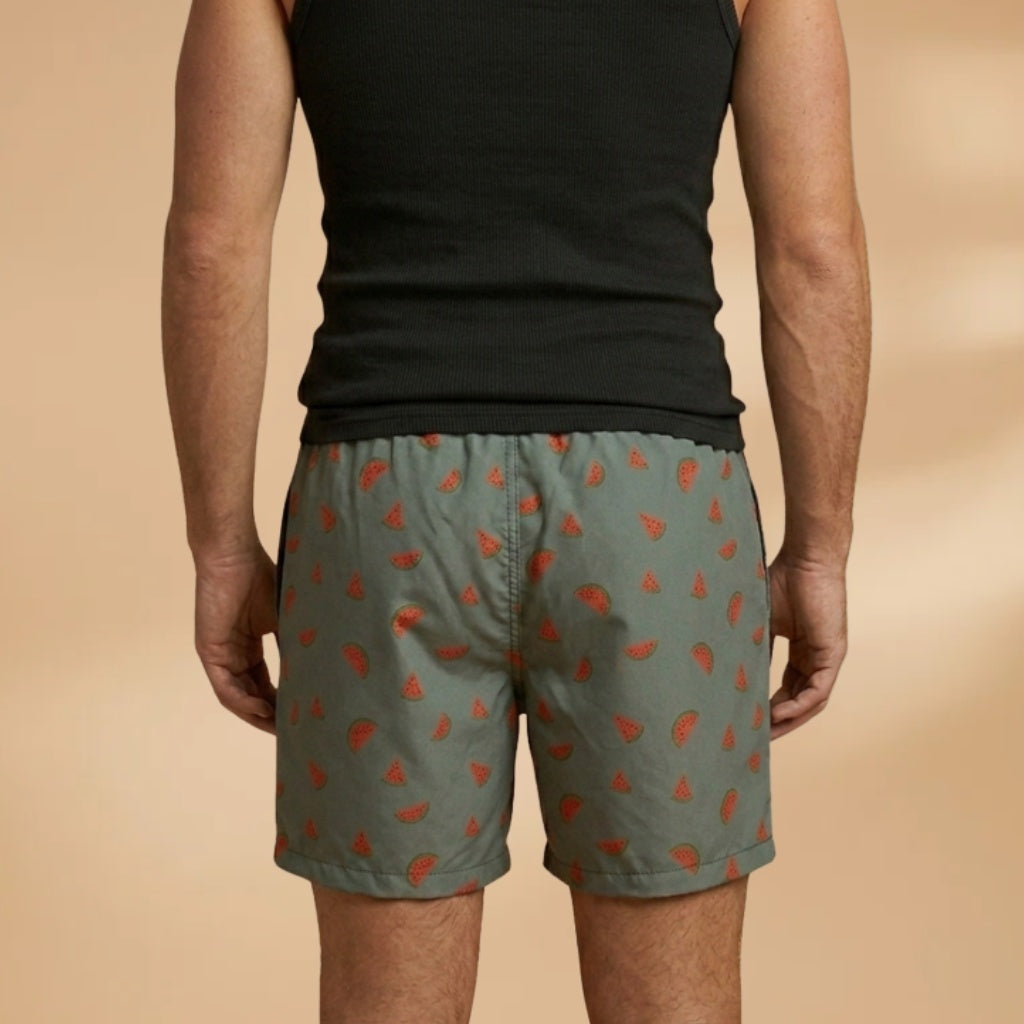 João | Calções de Banho Estampados Homem Cordão
