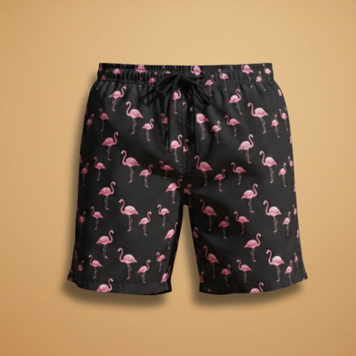 Rodrigo | Calções de Banho Estampados Homem Cordão Ajustável