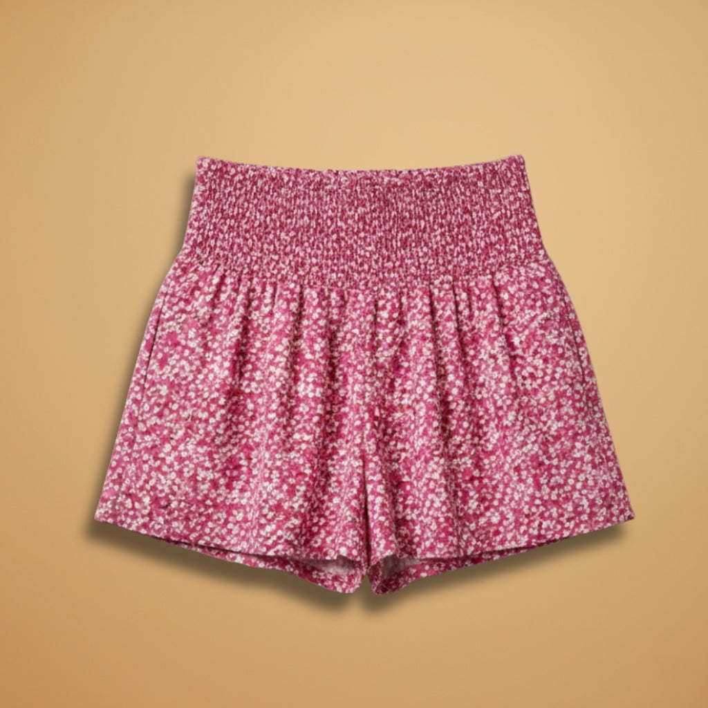 Conceição | Calções Estampados Cintura Elástica Mulher