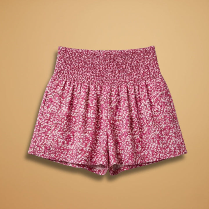 Conceição | Calções Estampados Cintura Elástica Mulher