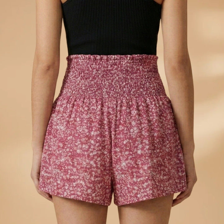 Conceição | Calções Estampados Cintura Elástica Mulher