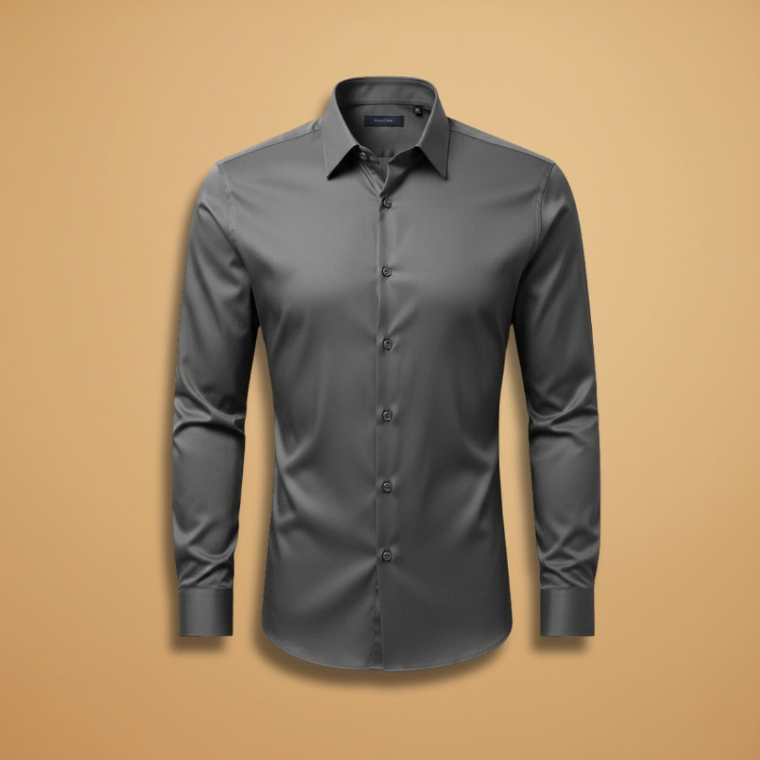 Duarte | Camisa Clássica Homem Manga Comprida Slim Fit
